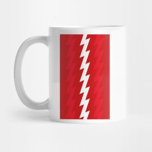 Arsenal Red & White 1994 Home Lightning Bolt Mug